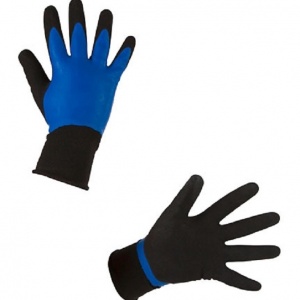Werkhandschoen Aqua 10/XL (blauw/zwart) 