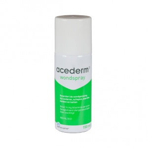 Acederm wondspray 150 ml.